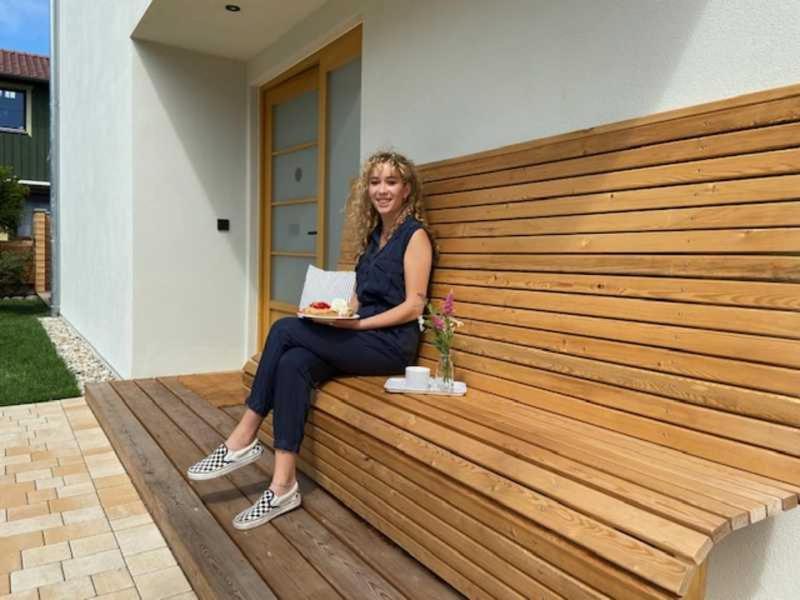 Ferienhaus Angelangt プレロー エクステリア 写真